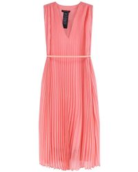 Max Mara - Mxecapsula Long Dress With Belt - Lyst