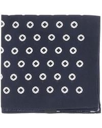BOSS - Silk Pocket Square With Digital Print - Lyst