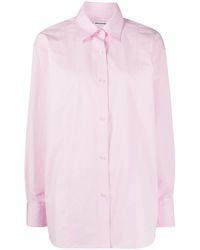 Alexander Wang Rhinestone Monogram Pajama Shirt