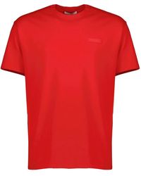 Givenchy - Logo-Patch Short-Sleeve T-Shirt - Lyst