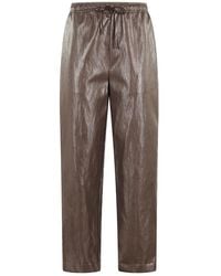 SOLOTRE - Broek Met Trekkoord - Lyst