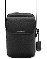 Maison De Sabre - Pochette Pour Smartphone En Cuir À Rabat - Lyst
