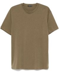 Tom Ford - Logo-Embroidered T-Shirt - Lyst