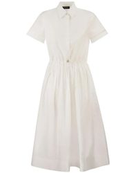Fabiana Filippi - Short-Sleeved Polo Dress - Lyst