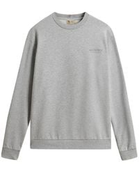 Woolrich - Sweat À Logo Macro - Lyst