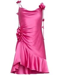 Cinq À Sept - Robe Courte Ganessa À Fleurs Appliquées - Lyst