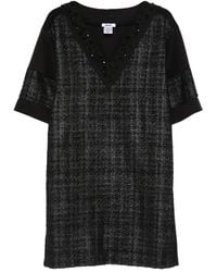 DKNY - Minikleid mit V-Ausschnitt - Lyst