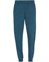 Helmut Lang - Logo-Detail Cotton Track Pants - Lyst