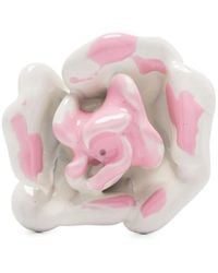 Blumarine - Flower-Detailing Stud Earrings - Lyst