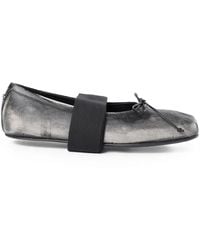 Ann Demeulemeester - Bow-Detailing Ballet Flats - Lyst