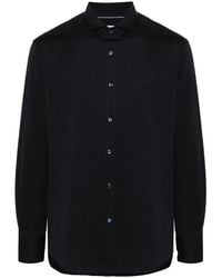 Brunello Cucinelli - Cotton Spread Collar Button-Down Shirt - Lyst