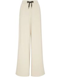 Brunello Cucinelli - Broek Met Wijde Pijpen En Trekkoord - Lyst