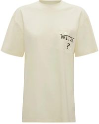JW Anderson - T-Shirt Mit Grafischem Print - Lyst