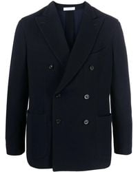 Boglioli - Wool Blend Double-Breasted Jacket - Lyst