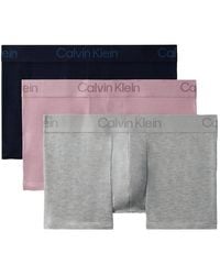 Calvin Klein - Short-Set Mit Logo-Bund (3Er Pack) - Lyst