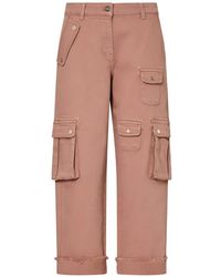 Liu Jo - Worker Pants With Pockets - Lyst