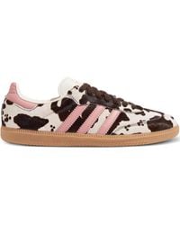 adidas - Samba Og Cow-Pattern Low-Top Sneakers - Lyst