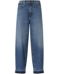 Pinko - Balloon Jeans With Worn Effect - Lyst