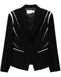 Feng Chen Wang - Wool Blazer - Lyst