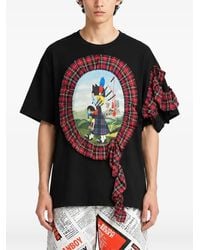 Charles Jeffrey - Ruffle-Patch T-Shirt - Lyst