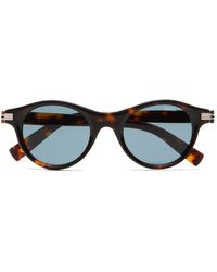 ZEGNA - Lunettes De Soleil À Monture Effet Écaille De Tortue - Lyst