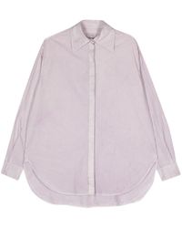 Quira - Crinkled Cotton Shirt - Lyst