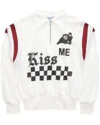 VAQUERA - Kiss Me Quarter-Zip Sweater - Lyst
