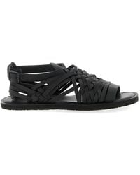 Yohji Yamamoto - Braided Leather Sandals - Lyst