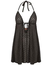 Missoni - Babydoll Mini Dress - Lyst