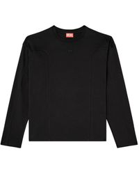 DIESEL - Langarmshirt mit T-Boxt-LS-INT-Einsatz - Lyst