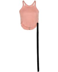 Rick Owens - Cropped Katoenen Tanktop - Lyst