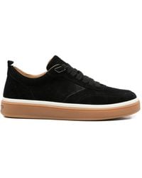 SERGIO MORETTI FIRENZE - Perforated Lace-Up Sneakers - Lyst