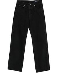 Jacquemus - Logo-Embroidered Straight-Leg Jeans - Lyst