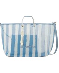 KARL LAGERFELD - Ikon Mesh Tote Bag - Lyst