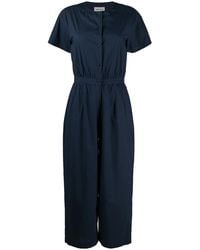 Woolrich - Poplin Jumpsuit - Lyst
