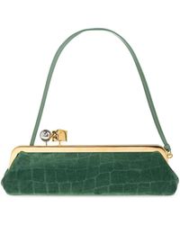 Jacquemus - Crocodile-Effect Clasp Tote Bag - Lyst