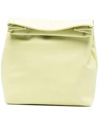 Cortana - Leather Clutch Bag - Lyst