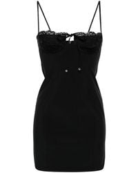 Blumarine - Minikleid Mit Spitze - Lyst
