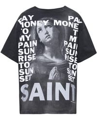 SAINT Mxxxxxx - T-shirt Stay Real - Lyst