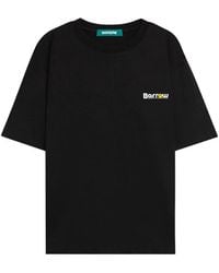 Barrow - Graphic Crew-Neck T-Shirt - Lyst
