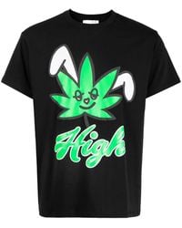 Natasha Zinko - T-Shirt Mit Grafischem Print - Lyst