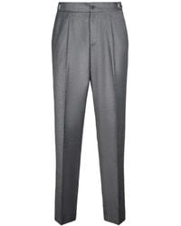 Cellar Door - Pleated Side-Adjuster Trousers - Lyst