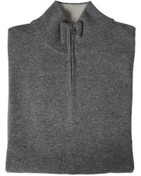 Hartford - Pull À Col Zippé - Lyst