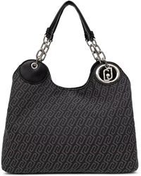 Liu Jo - Medium Monogram-Print Tote Bag - Lyst