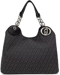 Liu Jo - Medium Jacquard Satchel Bag - Lyst