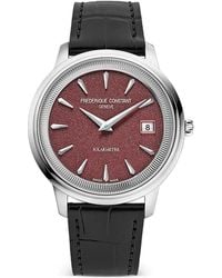 Frederique Constant - Classics Moneta Solarmetre 39Mm Watch - Lyst