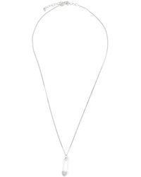 True Rocks - Small Safety Pin Pendant Necklace - Lyst