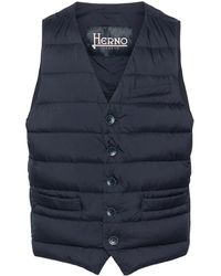 Herno - Il Panciotto Down Vest - Lyst