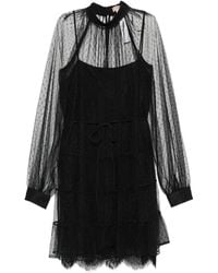 Twinset - Tulle Mini Dress - Lyst