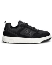 ARMANI EXCHANGE - Baskets À Patch Logo - Lyst